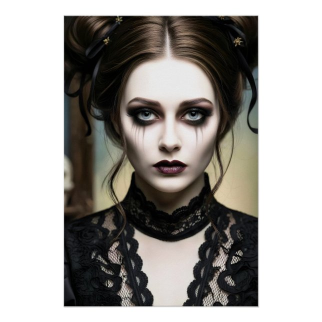 Póster Dark Romantic Gothic Design (Frente)