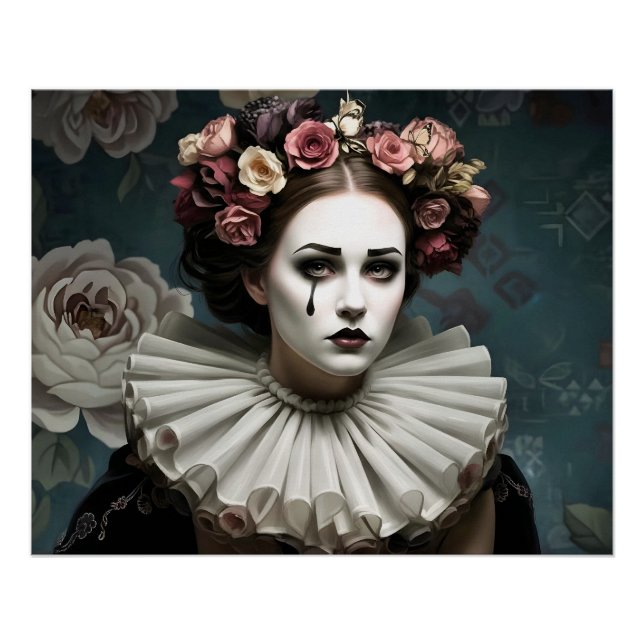 Póster Dark Romantic Gothic Design (Frente)