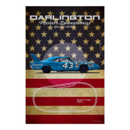 Póster Darlington Motor Speedway