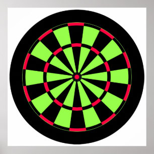 Póster Dartboard