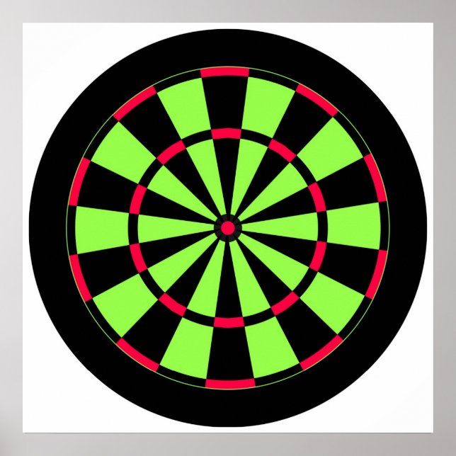 Póster Dartboard (Frente)