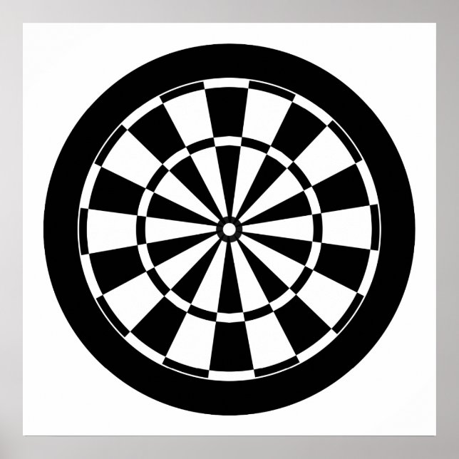 Póster Dartboard (Frente)