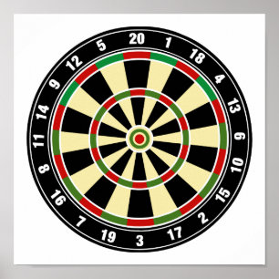 Póster Dartboard
