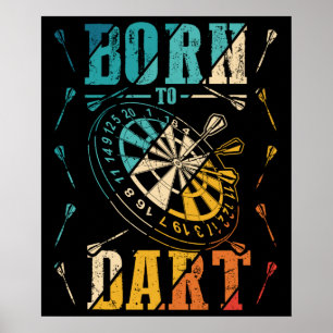 Poster Dartboard Dart Player Darts