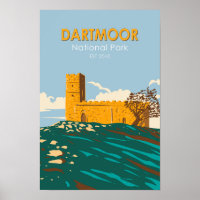 Dartmoor National Park Brentor Church Inglaterra