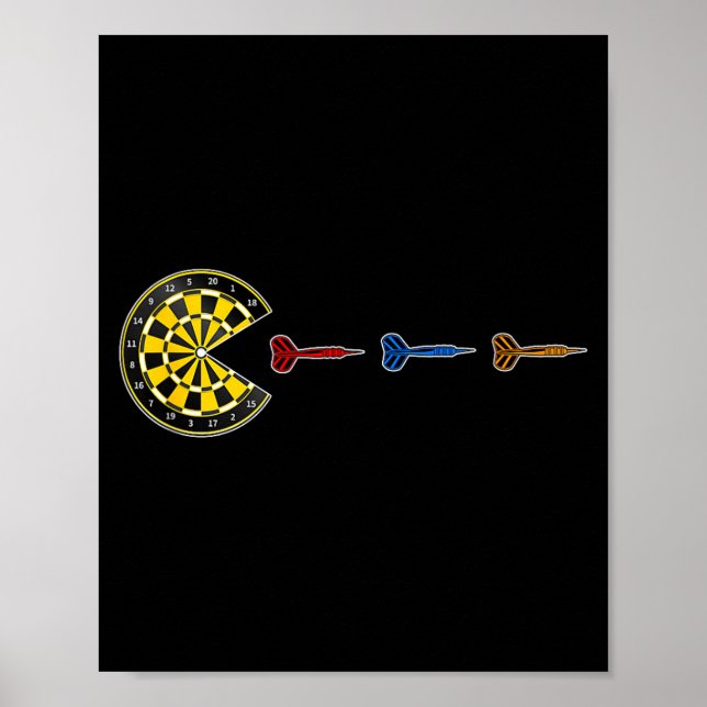 Poster Darts - dart-man  (Frente)