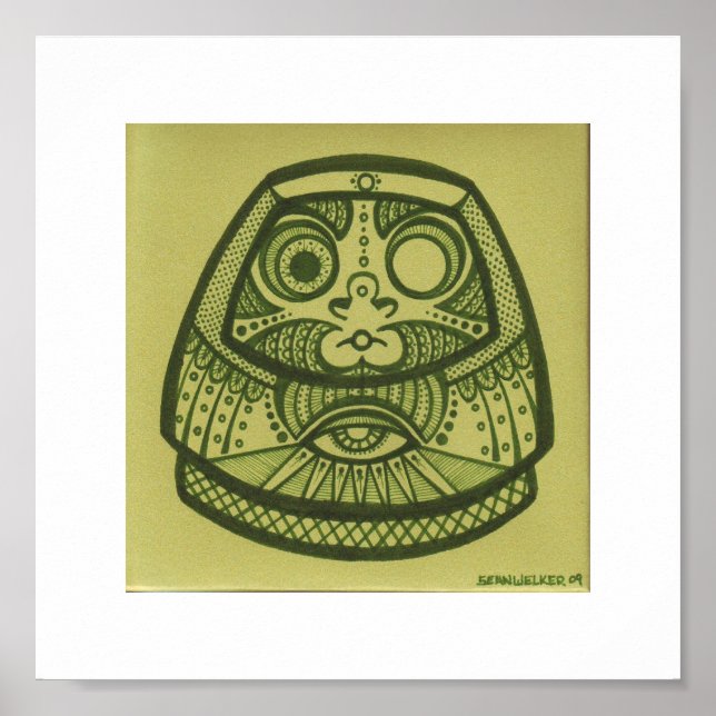 Póster Daruma 10 (Frente)