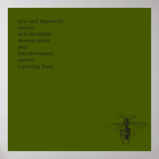 Poster Darwin Origem das Espécies