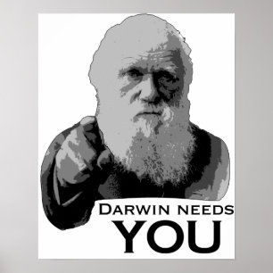 Póster Darwin Precisa de Você!