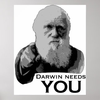 Póster Darwin Precisa de Você!