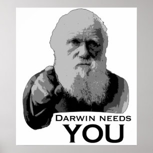 Póster Darwin precisa-o!