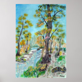 Poster das árvores de Dreamland