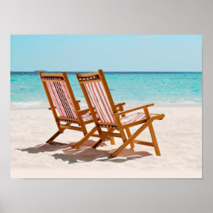 Poster das cadeiras de praia