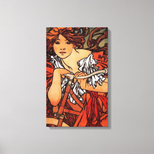 Poster das canvas da bicicleta do vintage de