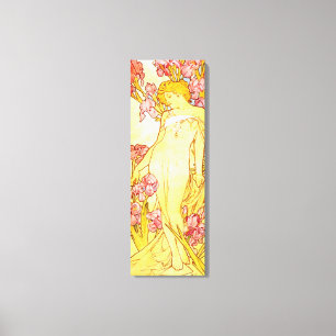 Poster das canvas da íris de Alphonse Mucha
