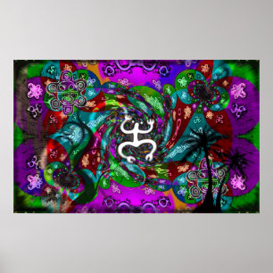 Poster das caraíbas de Taino
