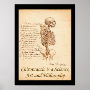 Poster das citações da arte da quiroterapia