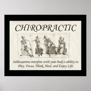 Poster das citações do Subluxation da quiroterap