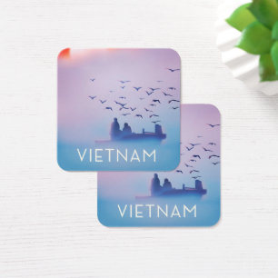 Poster das férias do sol da noite de Vietnam