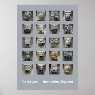 Poster das gárgulas