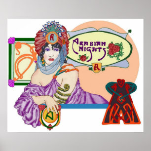 Poster das Noites Árabes