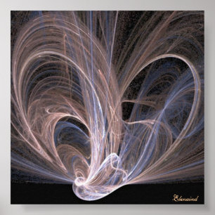 Poster das ondas de luzes
