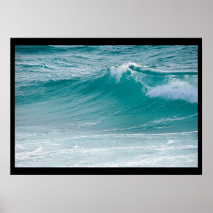 poster das ondas de oceano