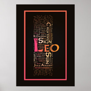 Poster das palavras chaves de Leo