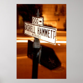 Póster Dashell Hammett