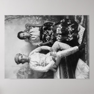 Póster Dato Mandi e esposa nas Filipinas Photograp