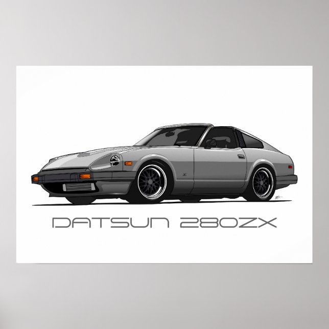 PÓSTER DATSUN 280ZX (Frente)