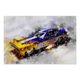 Póster Dave Beebe, Pure Hell