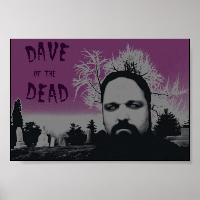 Póster Dave do Morto (Frente)