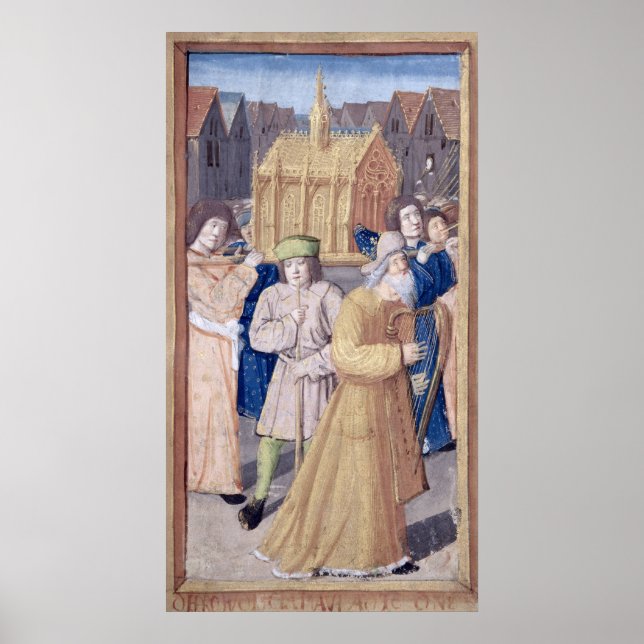 Póster David e a Arca do Pacto (Frente)