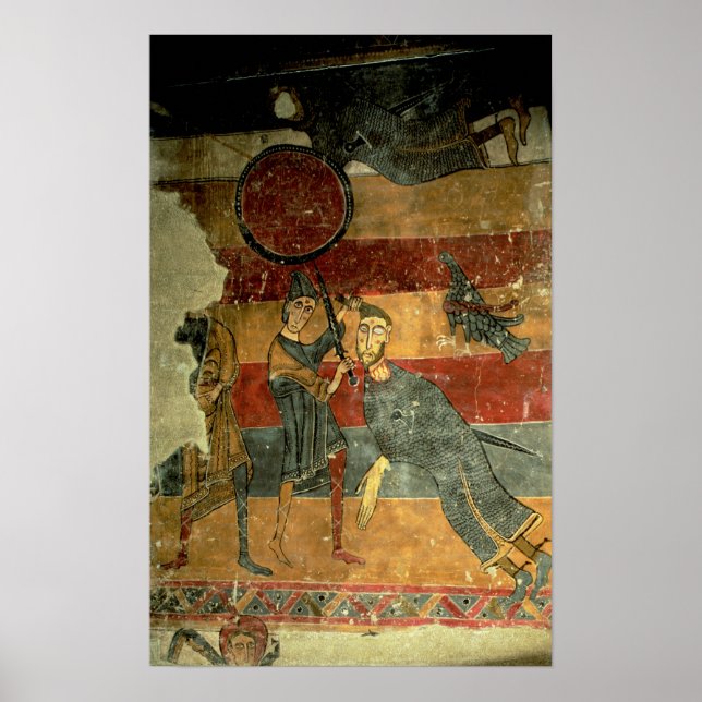 Póster David e Golias, Escola Catalã (Frente)