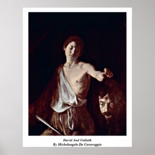 Poster David e Goliath por Michelangelo a Dinamarca