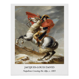 Póster David – Napoleão Cruzando os Alpes