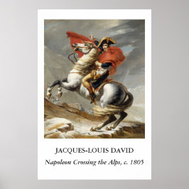 Poster David – Napoleão Cruzando os Alpes