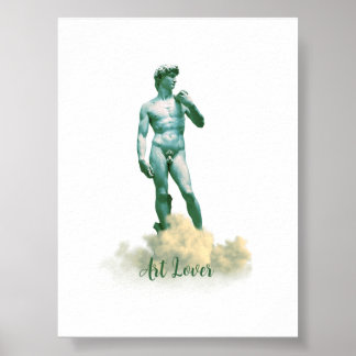 Poster David nas Nuvens