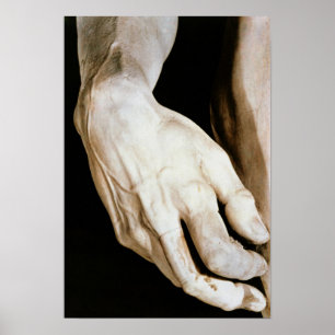 Póster David por Michelangelo Buonarroti, 1501-04