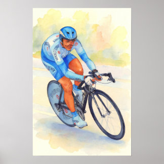 Poster Davide REBELLIN 2005 Aquarela