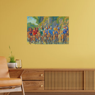 Poster Davide Rebellin Col d'Eze Paris-Nice 2008 Falso Pl