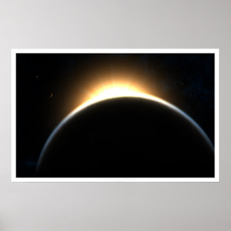 Póster Dawn cósmica