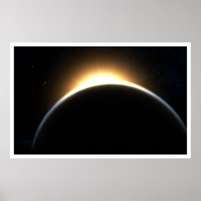 Póster Dawn cósmica (Frente)