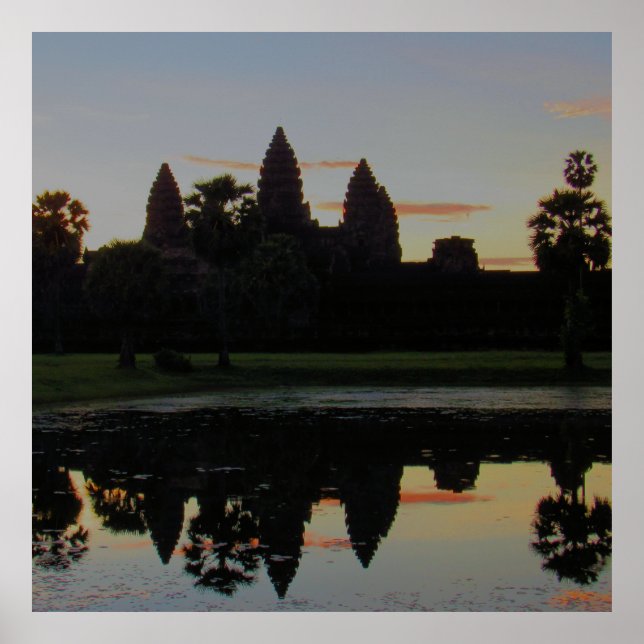 Poster Dawn em Angkor Wat (Frente)
