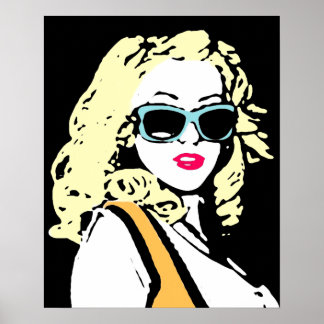 Póster Day-Glo Baby