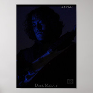 Póster Dayan - melodia escura