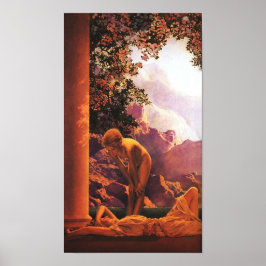 Póster Daybreak, Maxfield Parrish