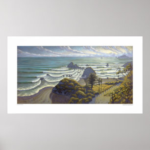 Póster Daydream da verificação do surf