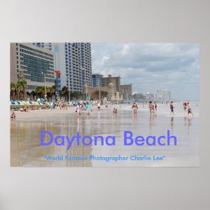 Póster Daytona Beach, "mundo Famou…